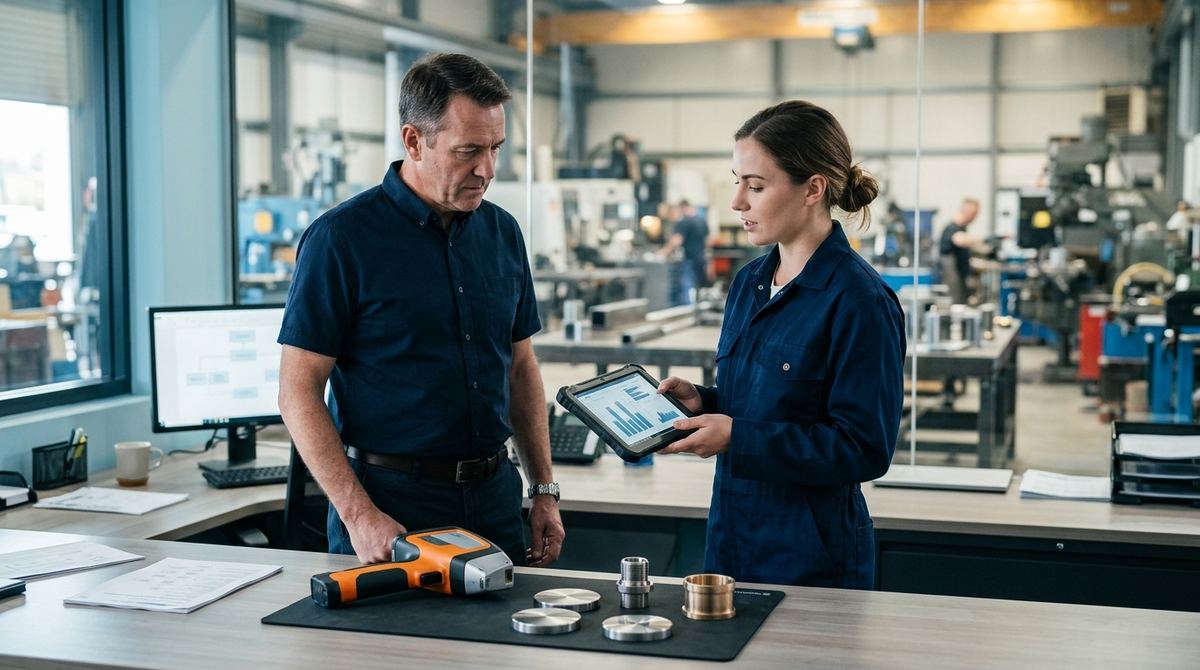 Evaluating the investment in a handheld XRF analyzer: instrument, metal alloy samples and cost factor analysis