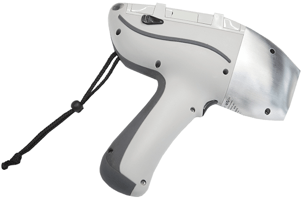Elvatech ProSpector 2 side view of the handheld XRF analyzer