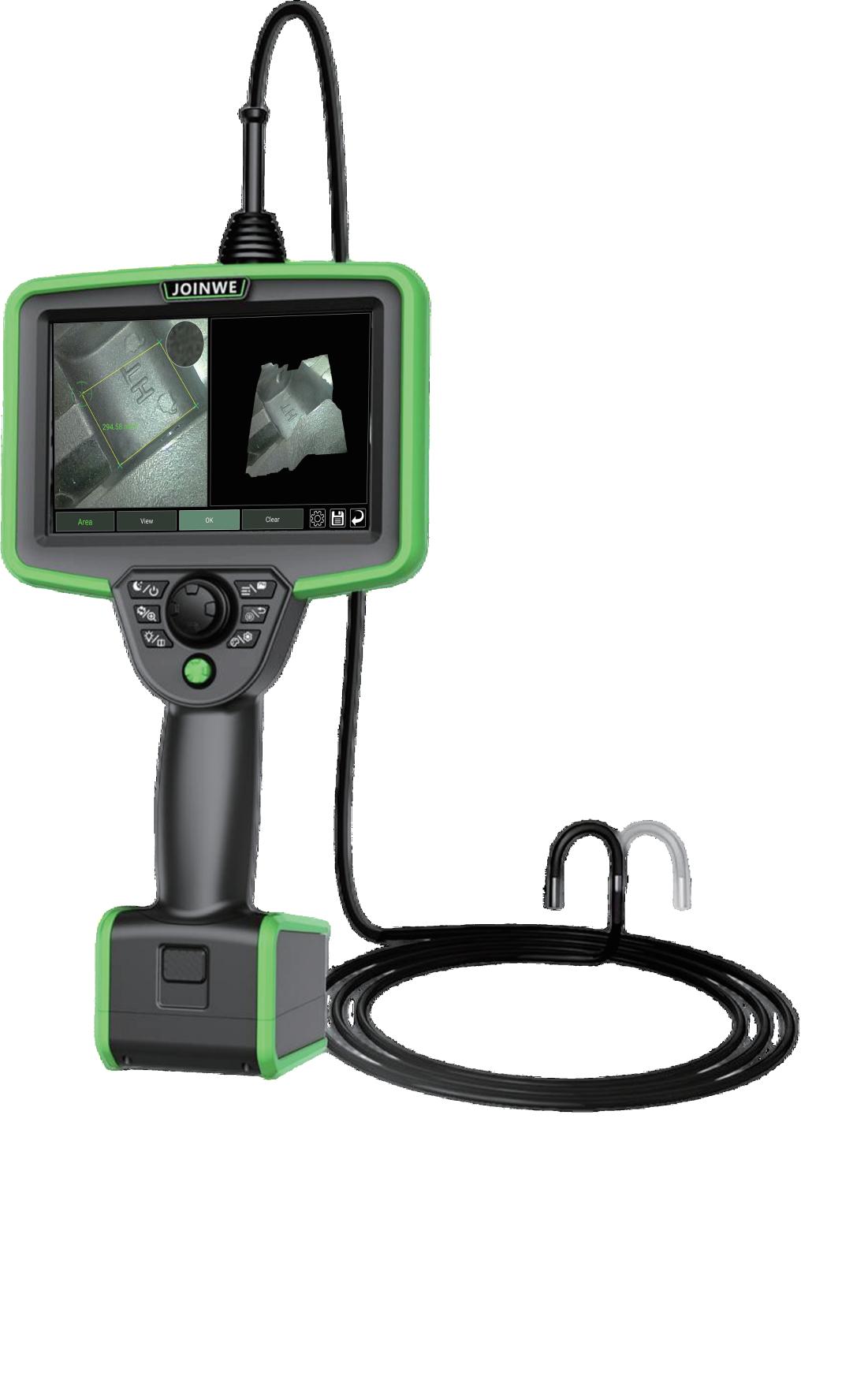 JOINWE JW-T videoscope for 3D measurement with 7-inch display