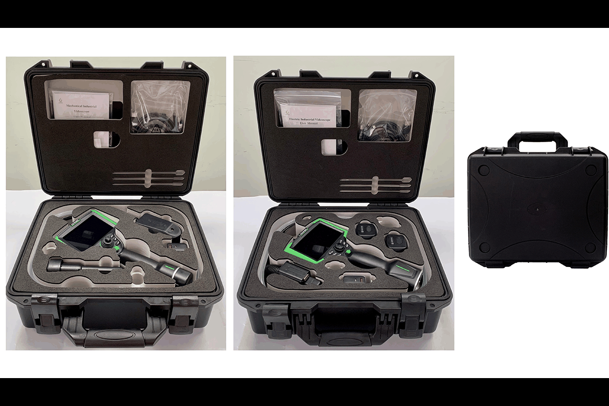 JOINWE JW-F hard case with videoscope, probes and accessories