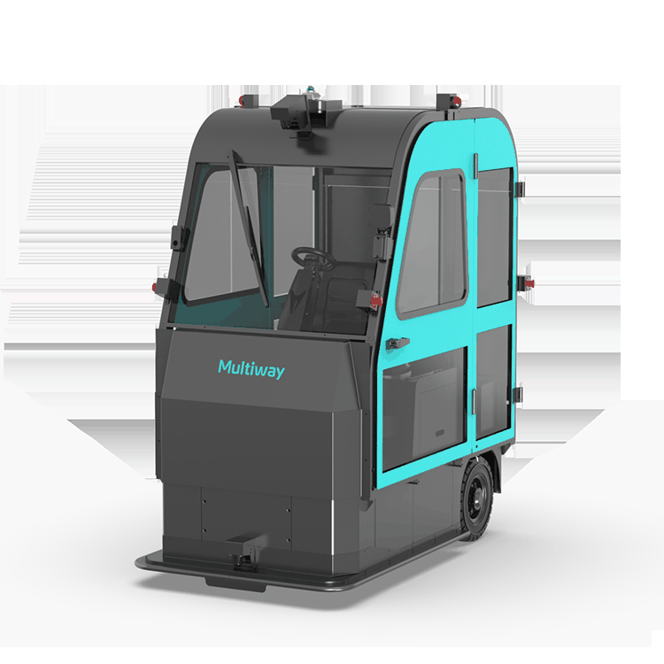 Multiway AMR for pallet handling in a warehouse