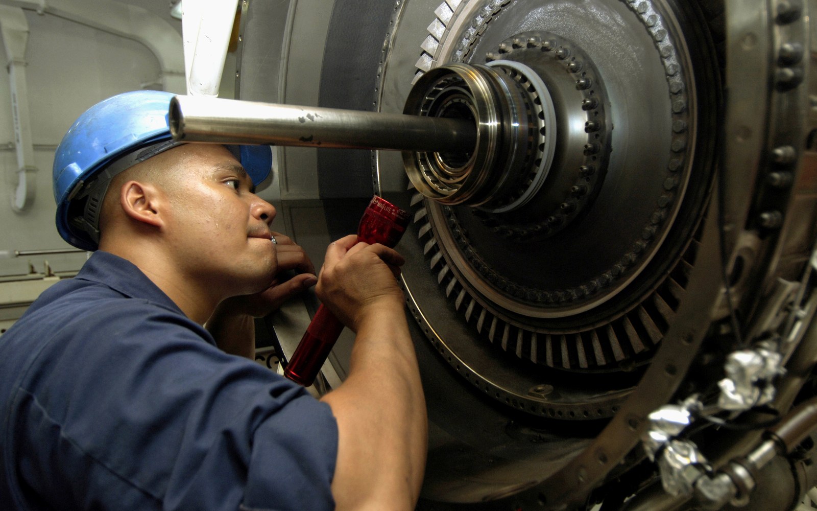 aerospace NDT inspection turbine critical components
