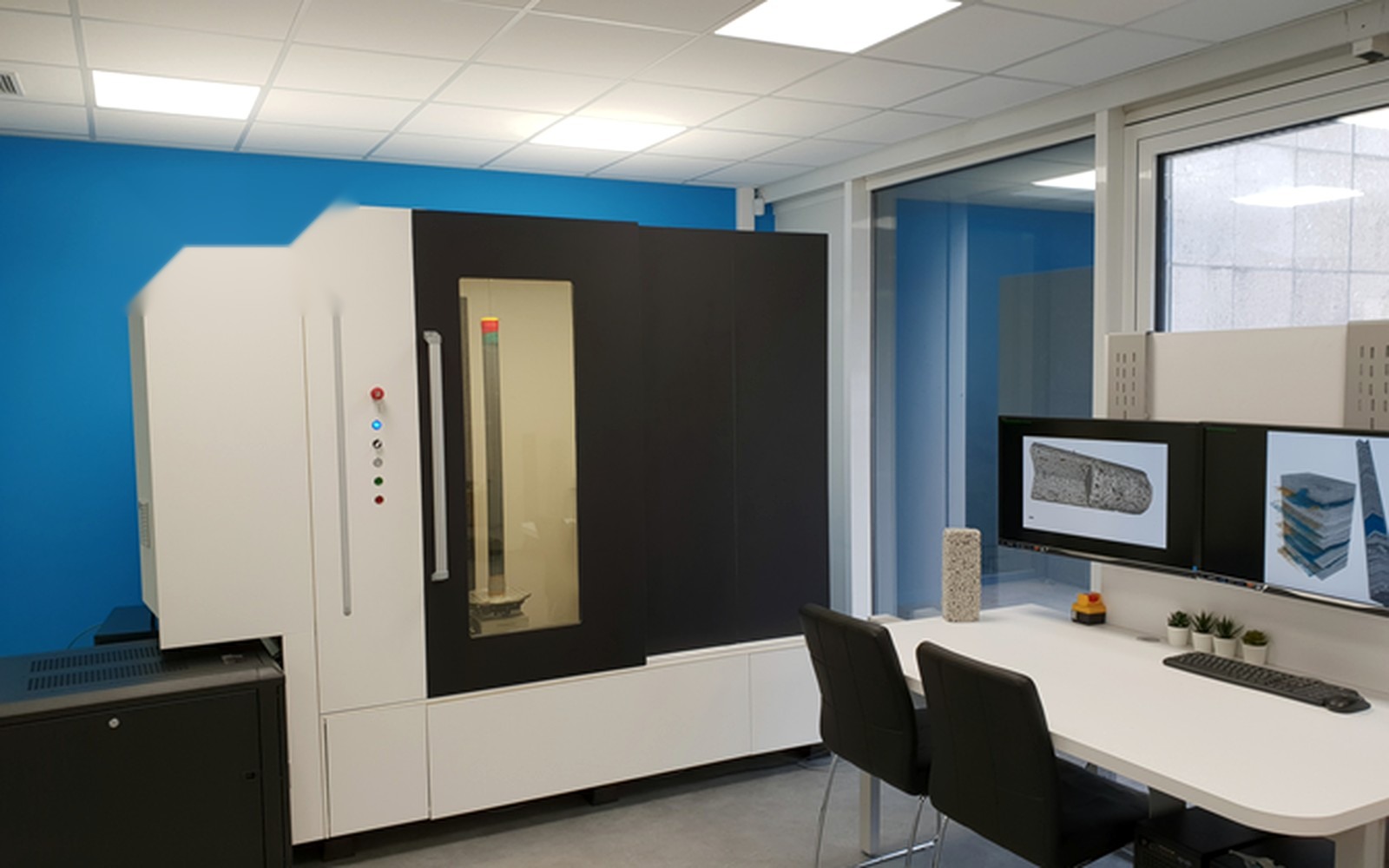 Industrial computed tomography CT inspection system